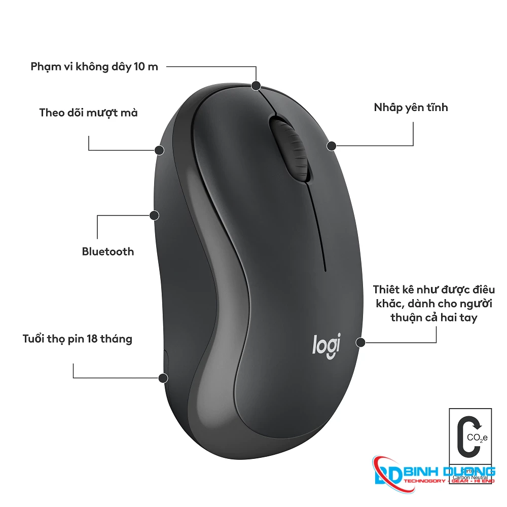 Chuột Không Dây Bluetooth Silent Logitech M240 - Chi tiết 2