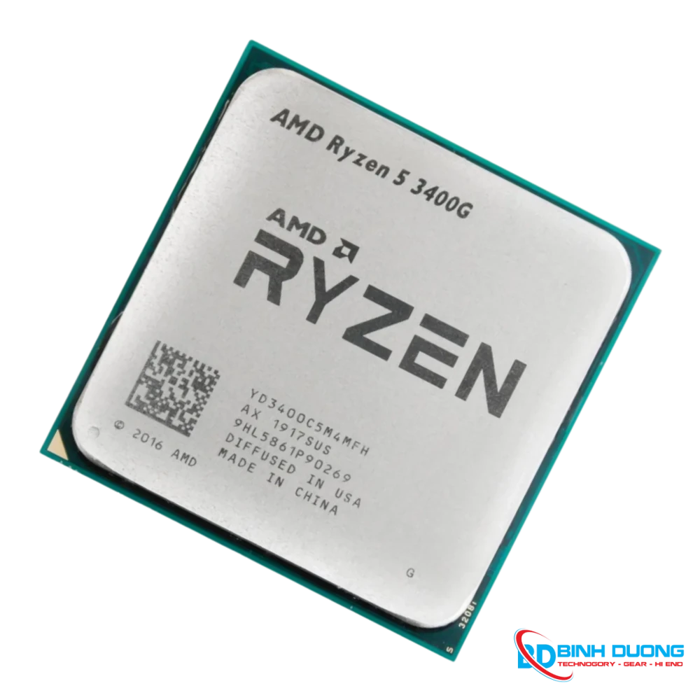 CPU AMD Ryzen 5 3400G Tray (No Box, không kèm Fan) - Chi tiết 2