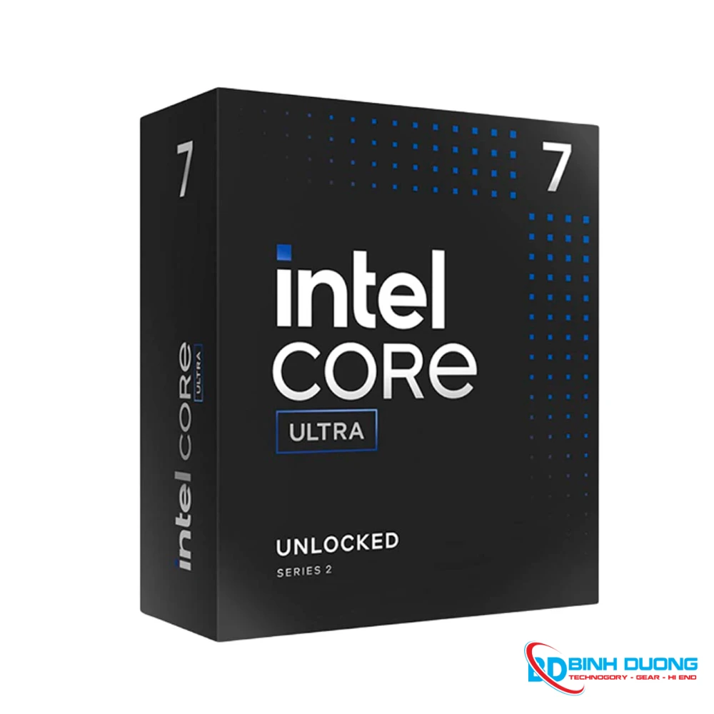 CPU Intel Core Ultra 7 265KF (Intel LGA1851 - 20 Core - 20 Thread - Base 3.3Ghz - Turbo 5.5Ghz - Cache 30MB - No IGPU)