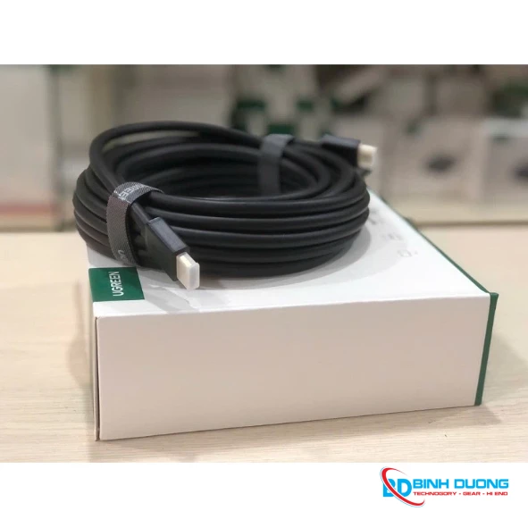 Dây cáp HDMI 1.4 Dài 8m 4K/30Hz (Lõi Đồng) Ugreen 10178 - Chi tiết 2