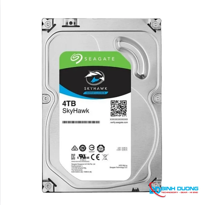 HDD Seagate Skyhawk Chính Hãng 4TB (ST4000VX016) - Chi tiết 1