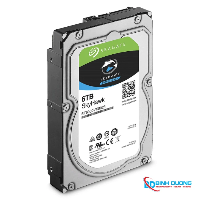 HDD Seagate Skyhawk Chính Hãng 6TB (ST6000VX009) - Chi tiết 1