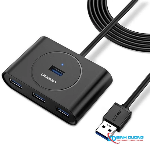 Hub USB 3.0 ra 4 cổng dài 50cm chính hãng Ugreen 20290 - Chi tiết 2
