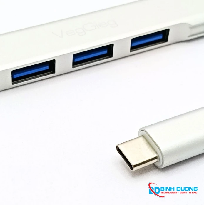 HUB USB VegGieg Type-C ra 4 Cổng USB 3.0 V-K303 - Chi tiết 3
