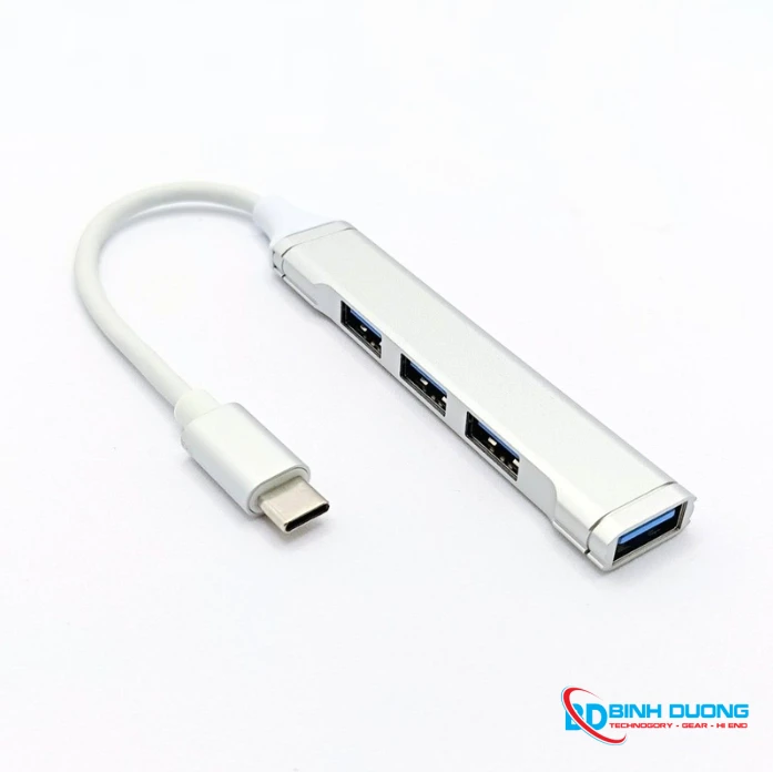HUB USB VegGieg Type-C ra 4 Cổng USB 3.0 V-K303 - Chi tiết 4