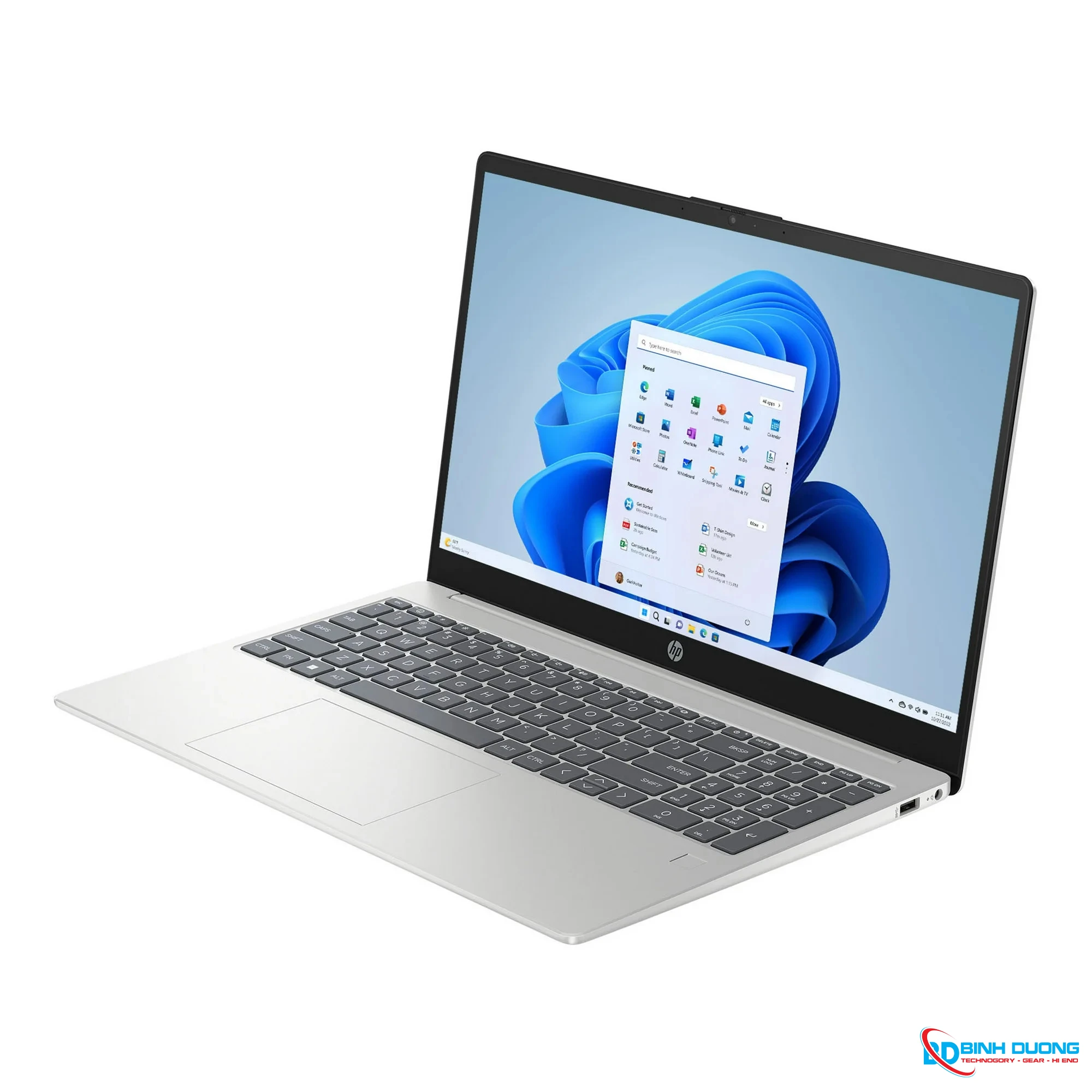 LAPTOP HP 15-FD2050WM (CORE ULTRA 5-225U | 512GB SSD | 8GB | 15.6inch FHD | TOUCH | WIN11 | NATURAL SILVER _NK