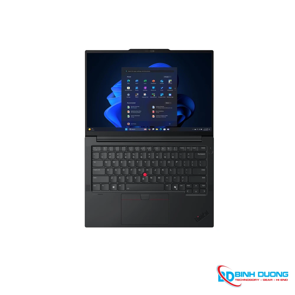 Laptop Lenovo ThinkPad E14 Gen 7 MTL Core - ULT5-135H,16GB Ram,512B NVMe SSD,WL+BT,Finger Print, 14"WUXGA_AG_300N/ No OS,02 Years  Premier(21SX00BJVA) - Chi tiết 4