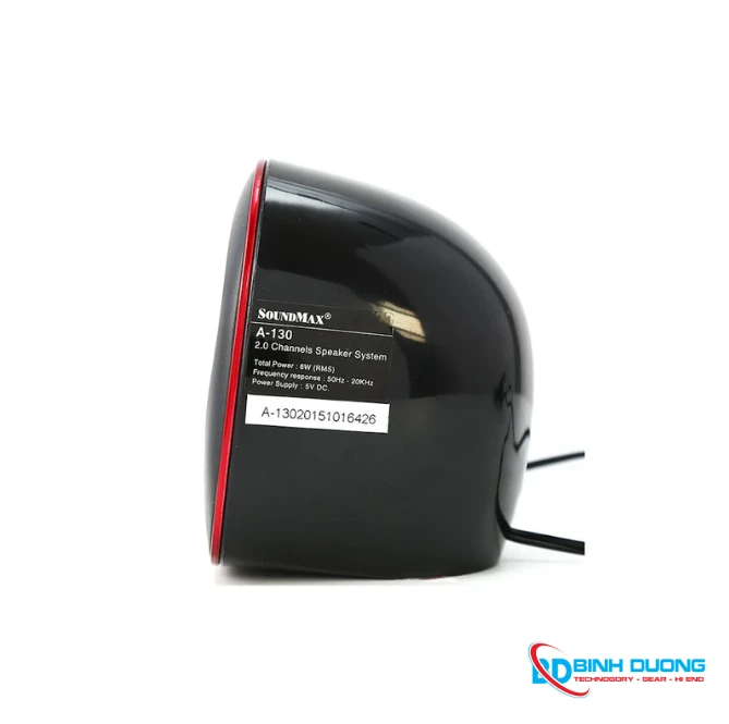 Loa vi tính Soundmax A130 (2.0) 6W, Đỏ - Chi tiết 2