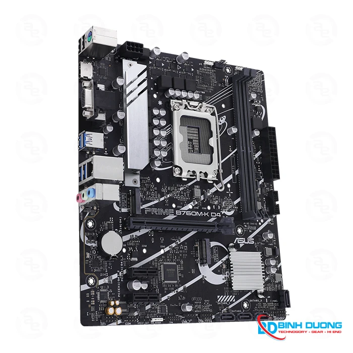 Mainboard Asus B760M-K DDR4 ( VGA + HDMI ) - Chi tiết 2