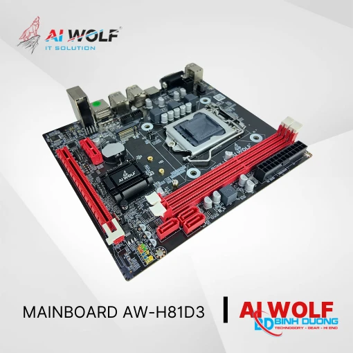 Mainboard Bo Mạch Chủ AI WOLF H81 DDR4 / M2 (LGA 1151v1) - Chi tiết 2