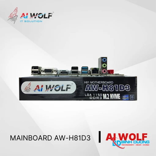 Mainboard Bo Mạch Chủ AI WOLF H81 DDR4 / M2 (LGA 1151v1) - Chi tiết 4