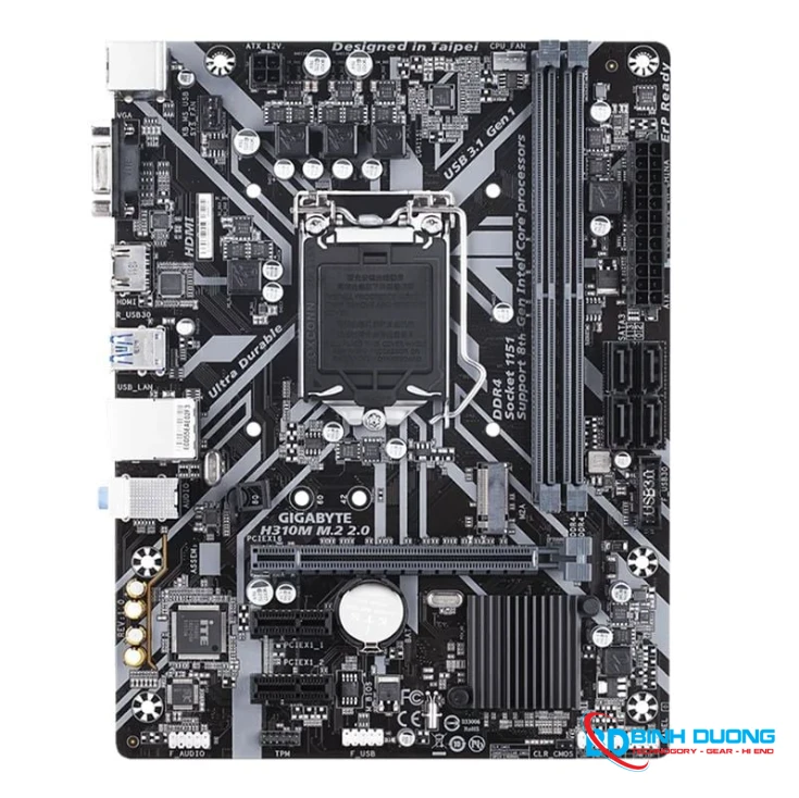 Mainboard Bo Mạch Chủ GigaByte H310 DDR4 / M2 (LGA1151) - Chi tiết 2