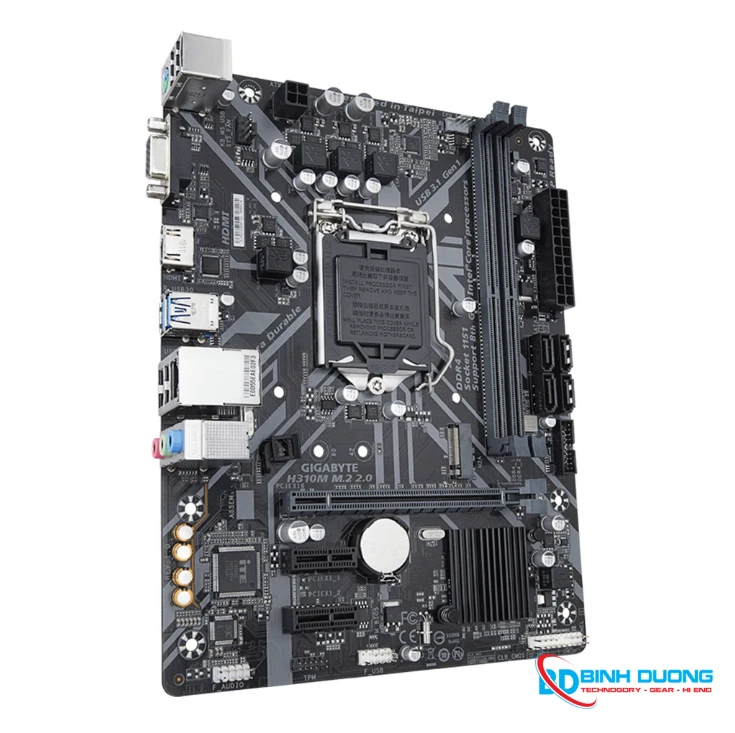 Mainboard Bo Mạch Chủ GigaByte H310 DDR4 / M2 (LGA1151) - Chi tiết 3
