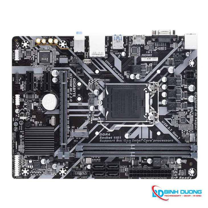 Mainboard Bo Mạch Chủ GigaByte H310 DDR4 / M2 (LGA1151) - Chi tiết 4