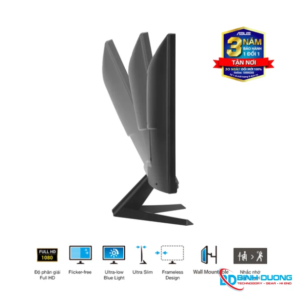 Màn Hình ASUS VY229HF (21.45 inch - IPS - FHD - 100Hz - 1ms) - Chi tiết 4