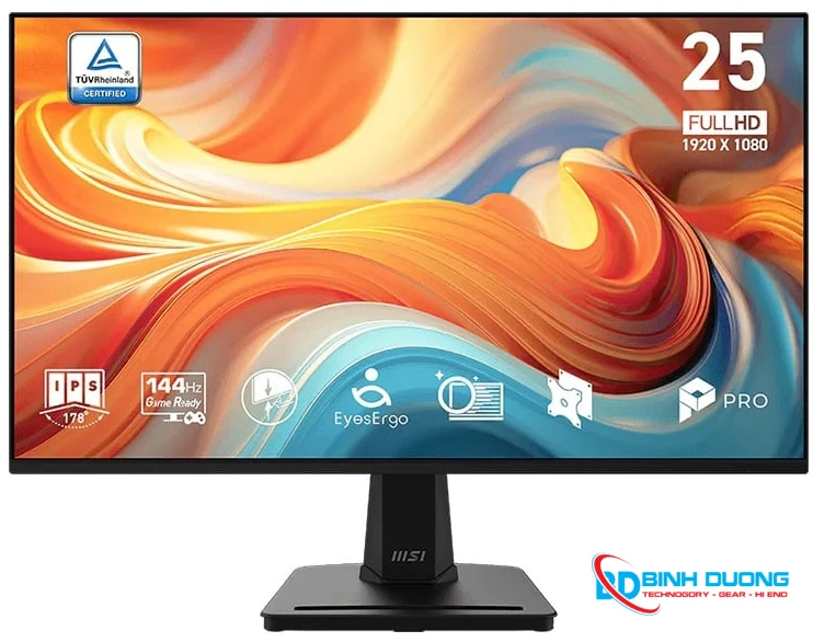 Màn Hình MSI Pro MP251 E14L (24.5" / FHD / IPS / 144Hz / 1ms)