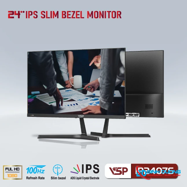 Màn hình VSP IP2407S (24inch / IPS / FHD / 100Hz / 1ms) - Chi tiết 2
