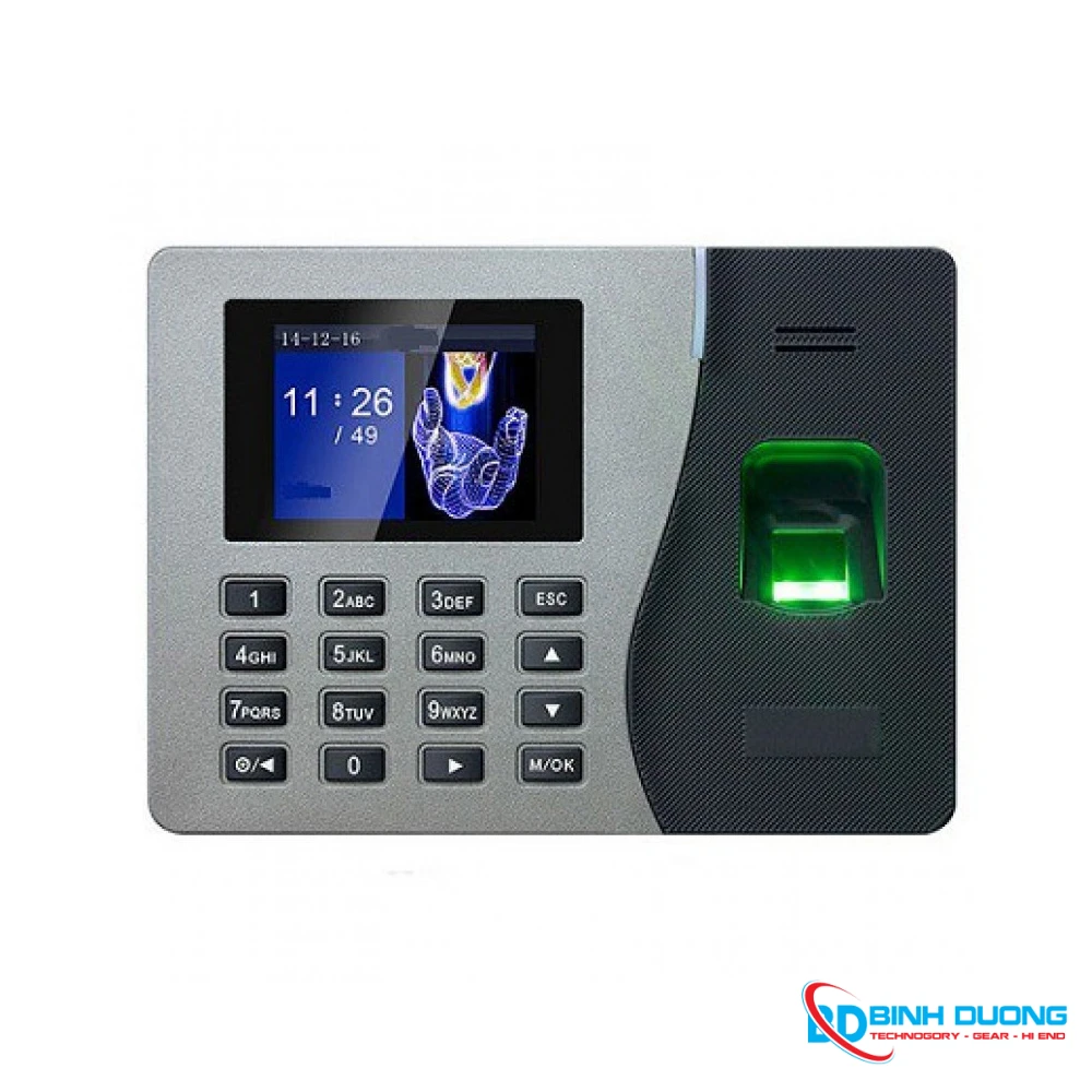 Máy Chấm Công Vân Tay Zkteco K14 Pro (3.000 dấu vân tay, 3.000 thẻ, Bộ nhớ: 100 000 bản ghi)