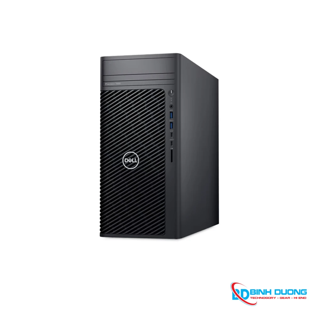 Máy tính trạm Dell Precision 3680 Tower, i9-14900, 16GB, 256GB SSD, 2TB HDD, Intel Graphics, KB, M, PSU 500W, Ubuntu, 3Y WTY - Chi tiết 1