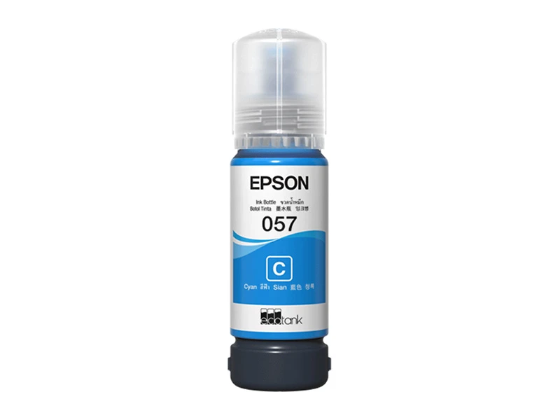 MỰC IN EPSON 057 (C) (MÀU XANH BIỂN) (C13T09D400) - DÙNG CHO MÁY IN EPSON L8050, L18050, L8100