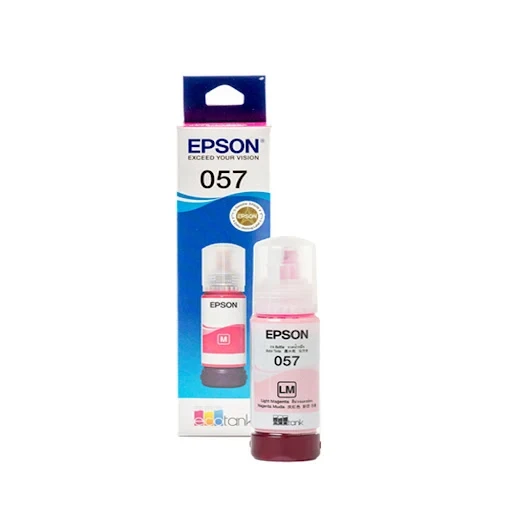 MỰC IN EPSON 057 (LM) (MÀU HỒNG NHẠT) (C13T09D400) - DÙNG CHO MÁY IN EPSON L8050, L18050, L8100