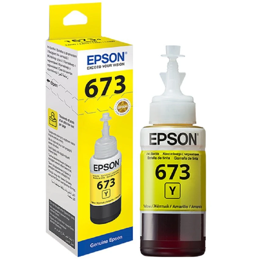 Mực Màu Epson 673 Vàng (Y)