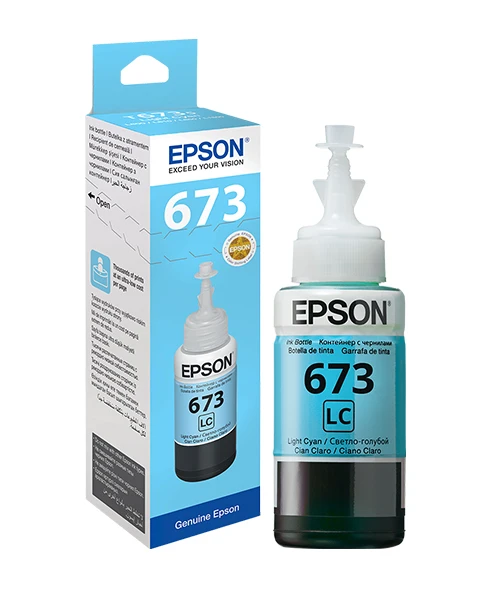 Mực Màu Epson 673 Xanh Nhạt (LC)
