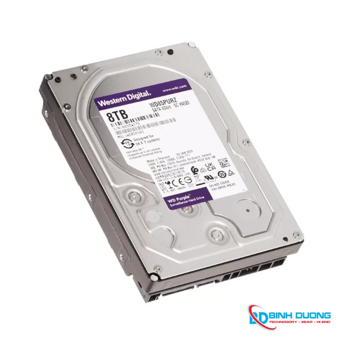 Ổ Cứng HDD Western Digital Purple 8TB 256MB Cache WD85PURZ - Chi tiết 3