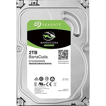 Ổ cứng Seagate 2TB 3.5” Plus Series HDD SATA HDD, 2T