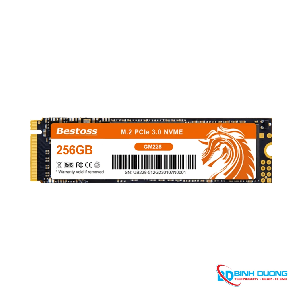 Ổ cứng SSD Bestoss 256G GM228 Pcle Nvme Gen3*4 - Chi tiết 1