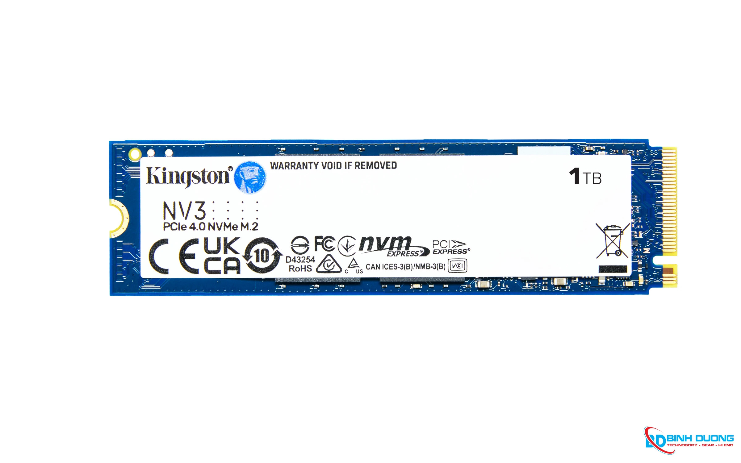 Ổ Cứng SSD NVMe / M2 1Tb (1T) Thương Hiệu Kingston (NV3)