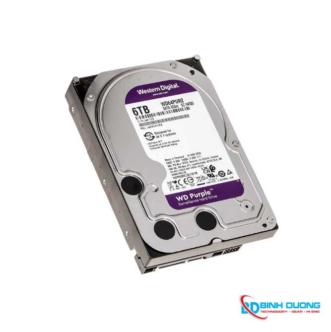 Ổ Cứng Western Digital Purple 6TB 256MB Cache (WD64PURZ) - Chi tiết 2