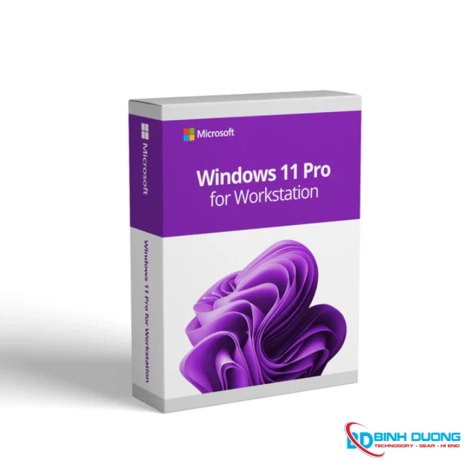 Phần mềm Microsoft Win 11 Pro for Workstation 64Bit Eng Intl 1pk DSP OEI DVD (HZV-00101)