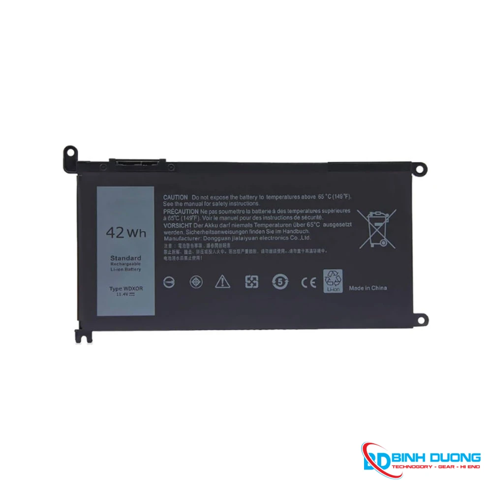 Pin Dell Inspiron 15 5568 13 7368 WDX0R/51KD7 42WH ZIN - PDI-5568-7368-WDX0R-ZIN chính hãng