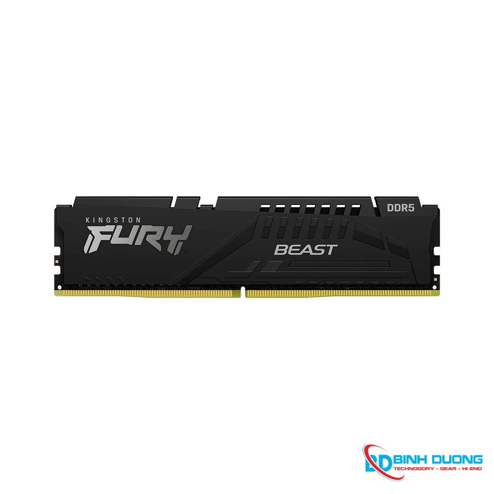 Ram PC Kingston Fury Beast Black 16GB 6000MHz DDR5 (1x16GB) KF560C36BBE2-16WP