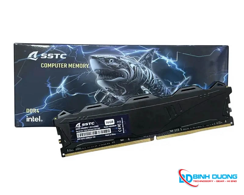 RAM SSTC 16GB Bus 3200 Tản nhiệt DDR4 (only Intel)