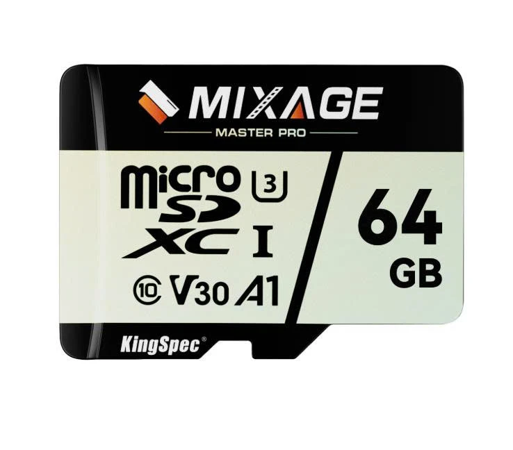 Thẻ nhớ 64g kingspec mixage micro SD - the nho-SD-64G-MIX chính hãng