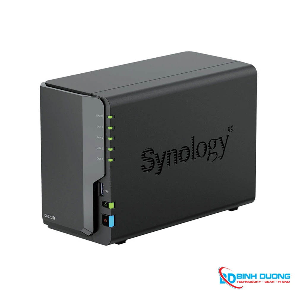 Thiết bị lưu trữ mạng NAS Synology DS225+ (Chưa có ổ cứng) - Chi tiết 2