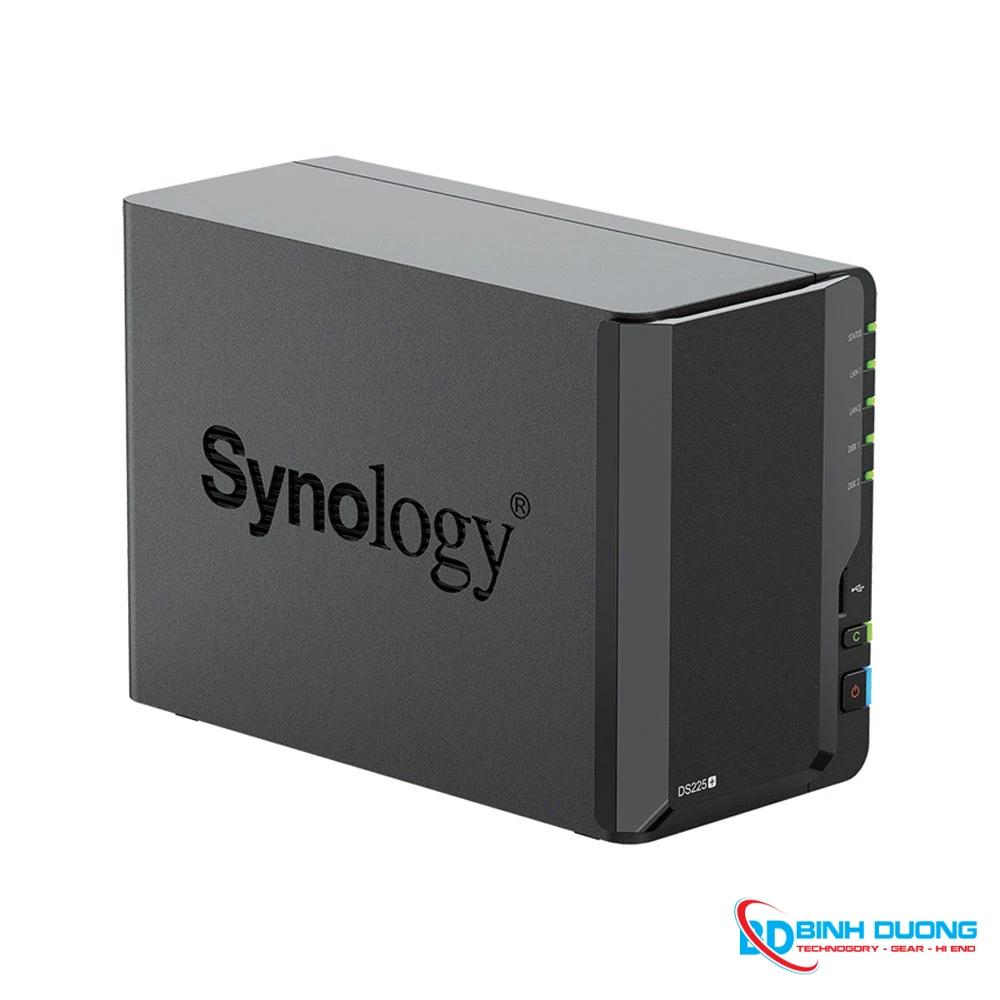 Thiết bị lưu trữ mạng NAS Synology DS225+ (Chưa có ổ cứng) - Chi tiết 5