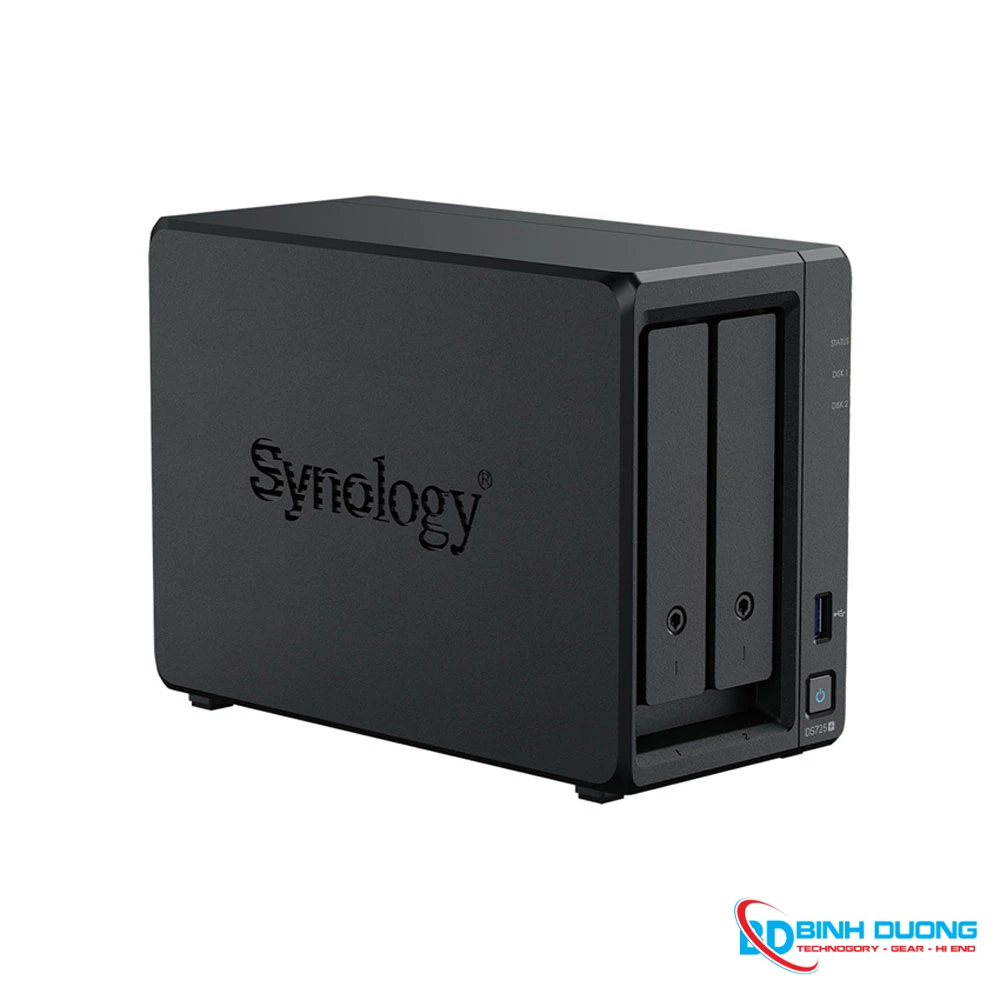 Thiết bị lưu trữ mạng NAS Synology DS725+ (Chưa có ổ cứng) - Chi tiết 2