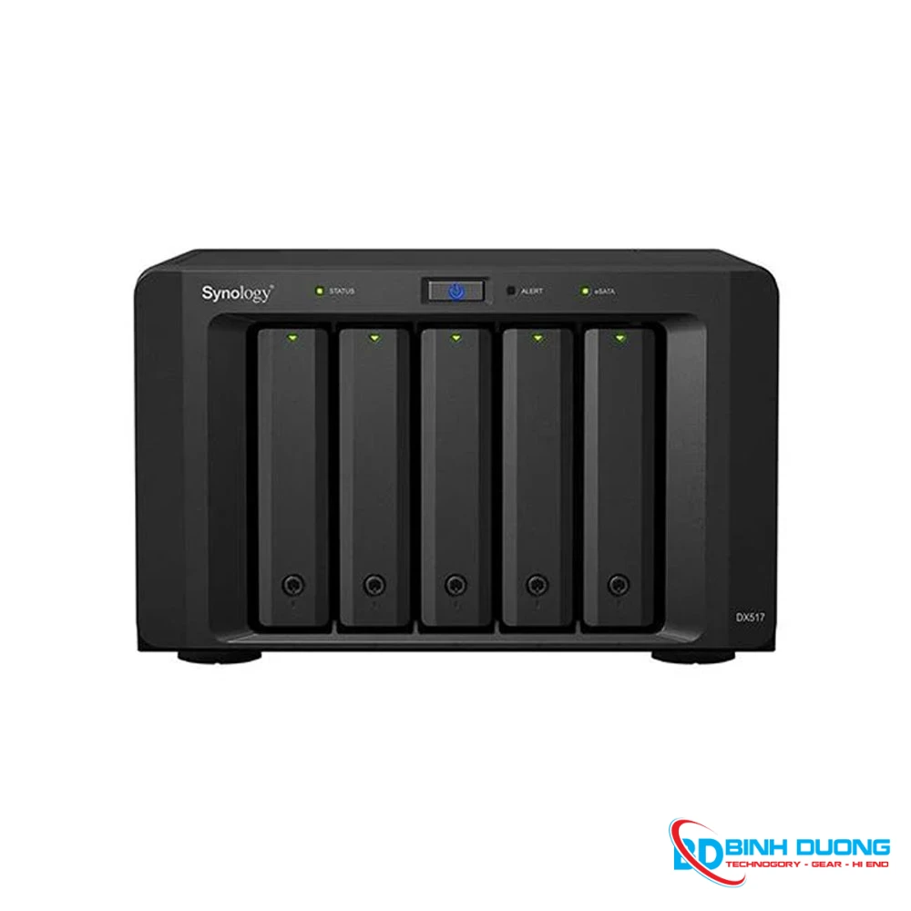 Thiết bị mở rộng NAS Synology DX517 (chưa có ổ cứng) - SYN-DX517 chính hãng