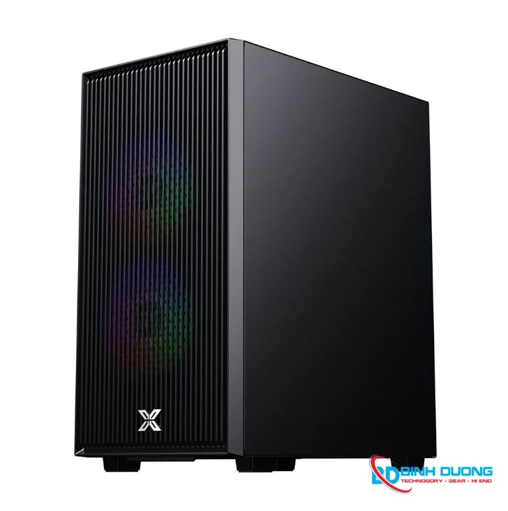 Thùng máy XIGMATEK Amun M 3F - EN90533 (Micro-ATX/ Mini-ITX, Kèm 3 Fan, Đen) - Chi tiết 2