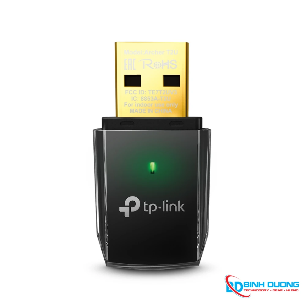 Usb Wifi TP-Link Acher T2U (Card Wifi 0 râu 2 băng tần 5GHZ + 2.4GHZ) - Chi tiết 2