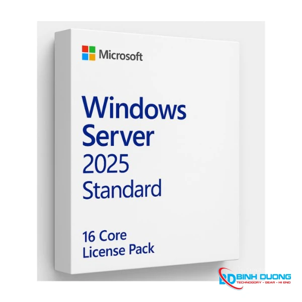 Windows Server 2025 Standard 16 Core Chính Hãng