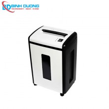 Máy hủy vụn BINGO C45CD (8-10 tờ A4 70gsm/lần, 2,5m/phút, 23 lít, 15kg, hủy ID card, CD)