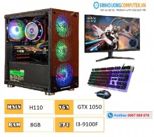 PC gaming I3-9100F/H110/GTX1050