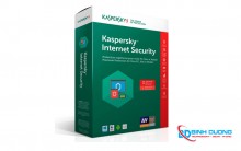 Phần mềm Kaspersky Internet Security 3 máy tính