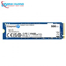 SSD Kingston NV3 500GB M2 PCIE Gen 4x4 (SNV3S/500G)